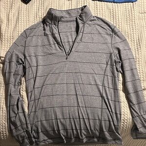 Gray Lululemon Quarter-Zip